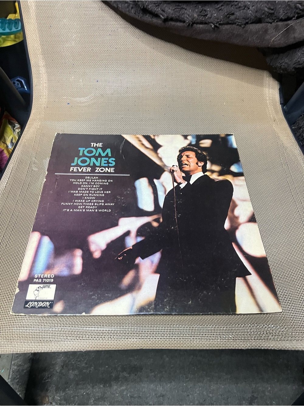Vintage 1968 Tom Jones Fever Zone Vinyl LP Record Album